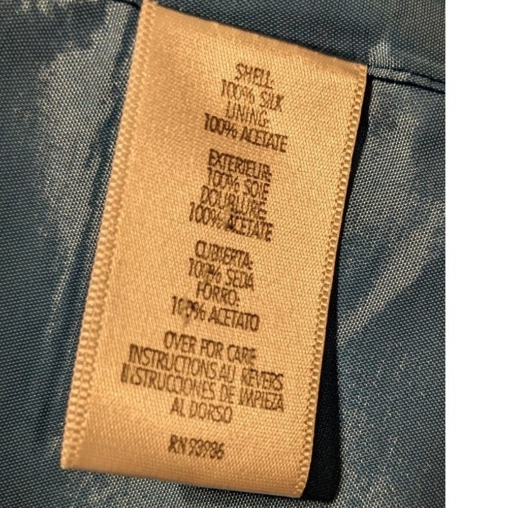 August Max Colorful Patchwork Embroidered Floral … - image 5